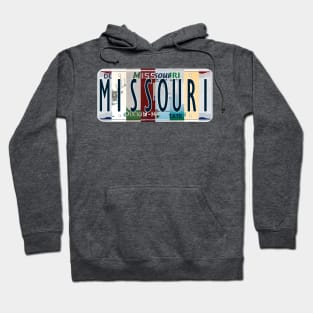 Missouri License Plates Hoodie